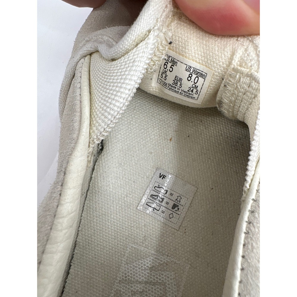 Vans Classic Slip-On Stacked Cream Suede Translucent Orange Platform Shoes 8.0 - Picture 6 of 6